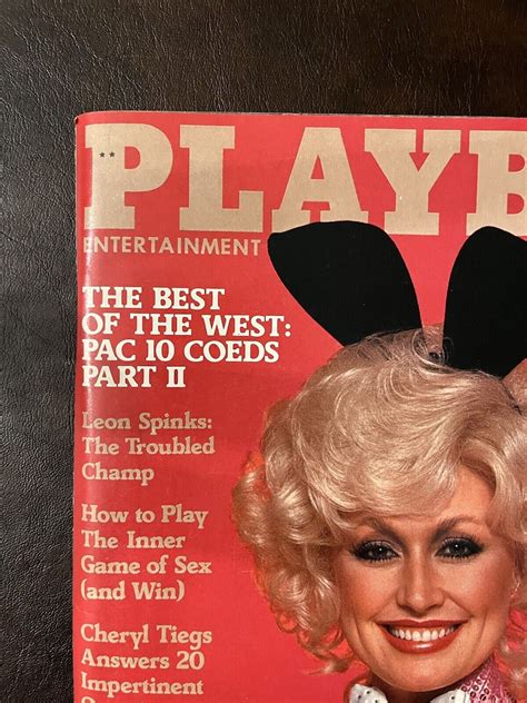 dollywood nude|Dolly Parton appears on cover of Playboy magazine.